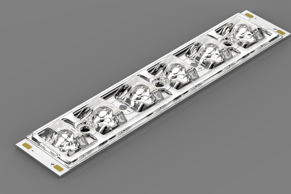 It's showtime for the new highlight from our partner CEZOS: 130 x 25,5 mm Street Light LED module.