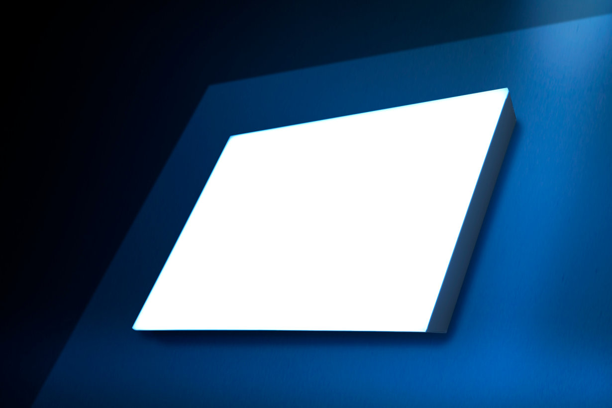 Modular and superflat LED Light Panel System from MENTOR
