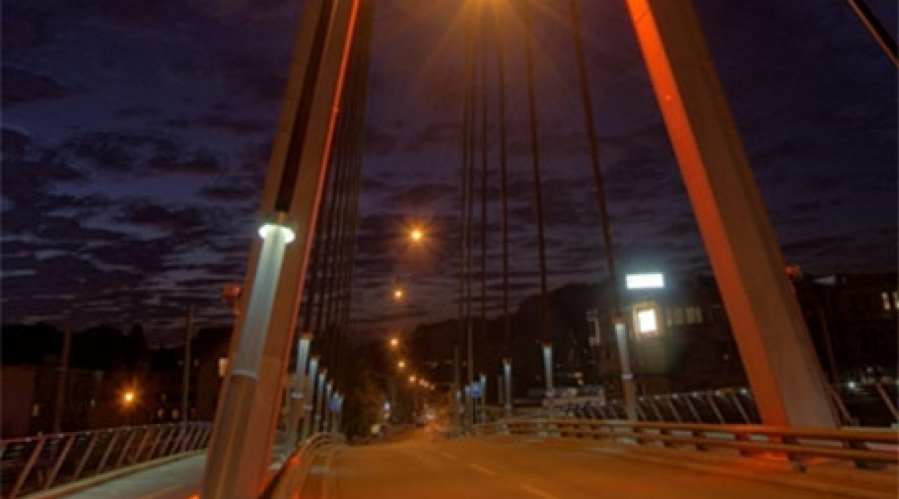 Storchenbrücke Winterthur/Switzerland – High-efficiency LED light emitter