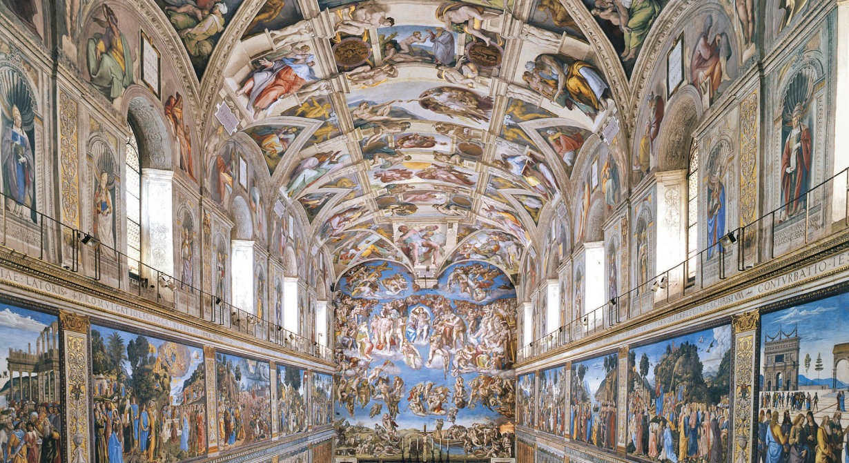 Sistine Chapel ©Copyright – Governatorato dello Stato della Città del Vaticano – Direzione dei Musei 