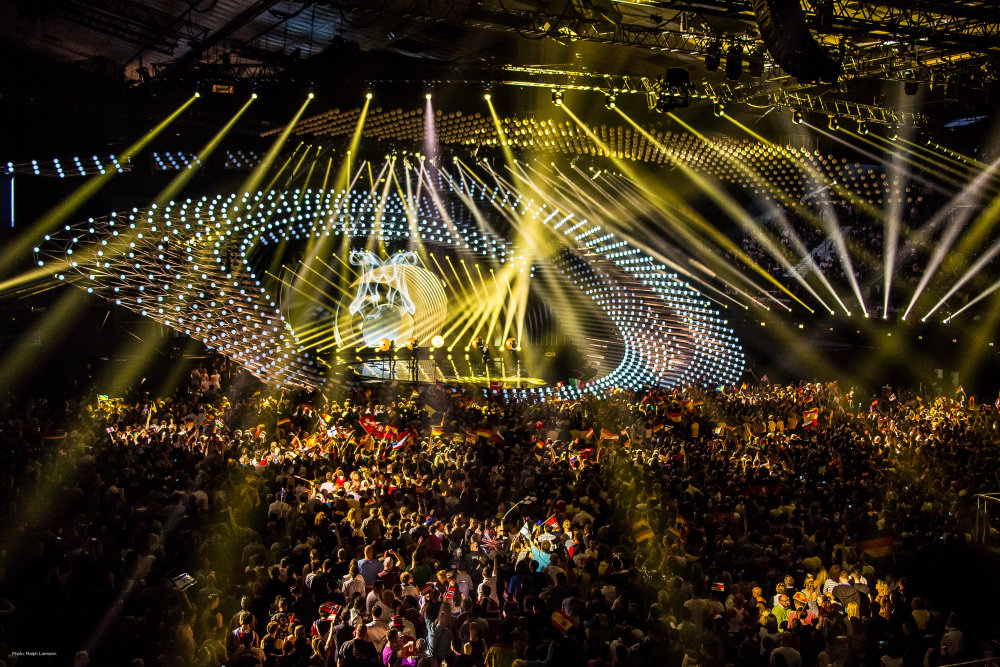 Striking illumination - Eurovision Song Contest 2015