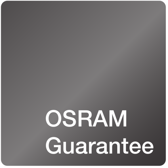 Até 5 anos de garantia da OSRAM ao consumidor