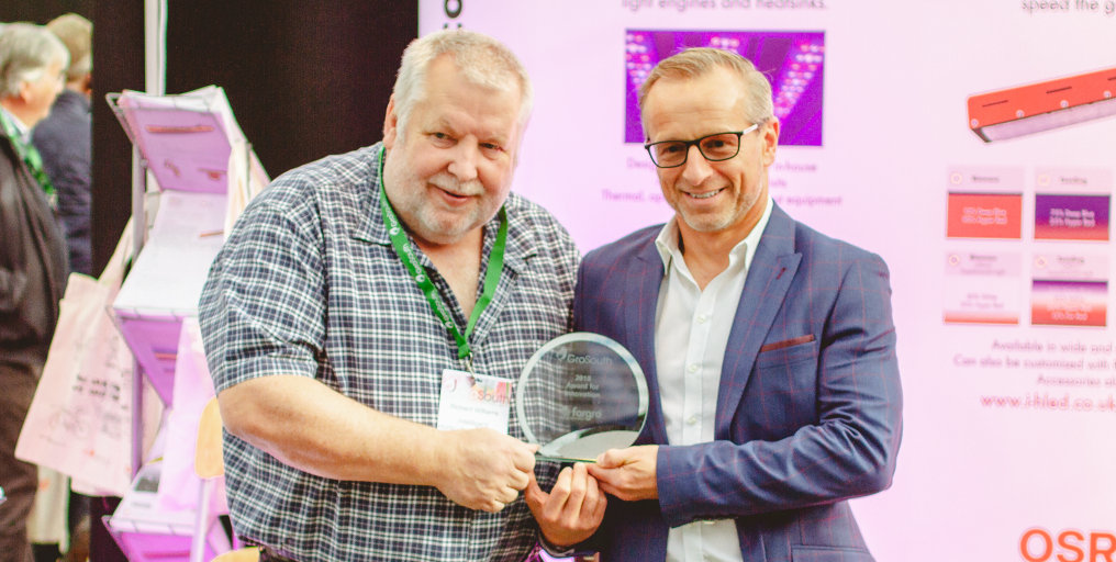 GroSouth 2018 - IHS has won the Award for Best Innovation 2018 for their Florence grow light product family. 