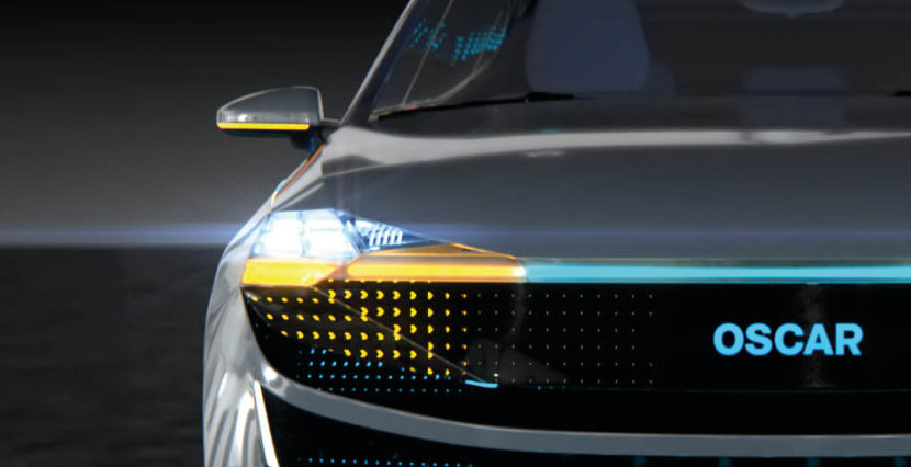 Light is adaptive: OSLON® Black Flat S - First individually addressable SMT multichip LED for Adaptive Driving Beam