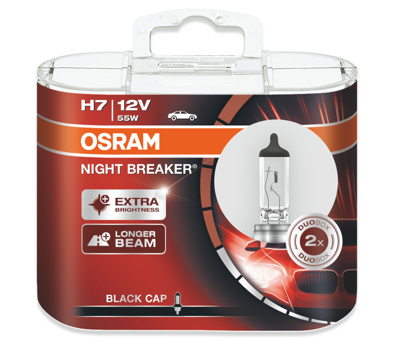 Break the night with the OSRAM NIGHT BREAKER Family