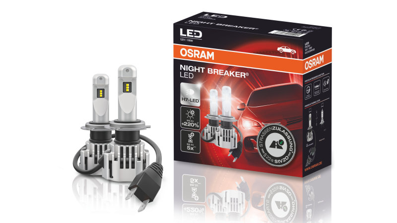 Processus de garantie des lampes LED NIGHT BREAKER OSRAM
