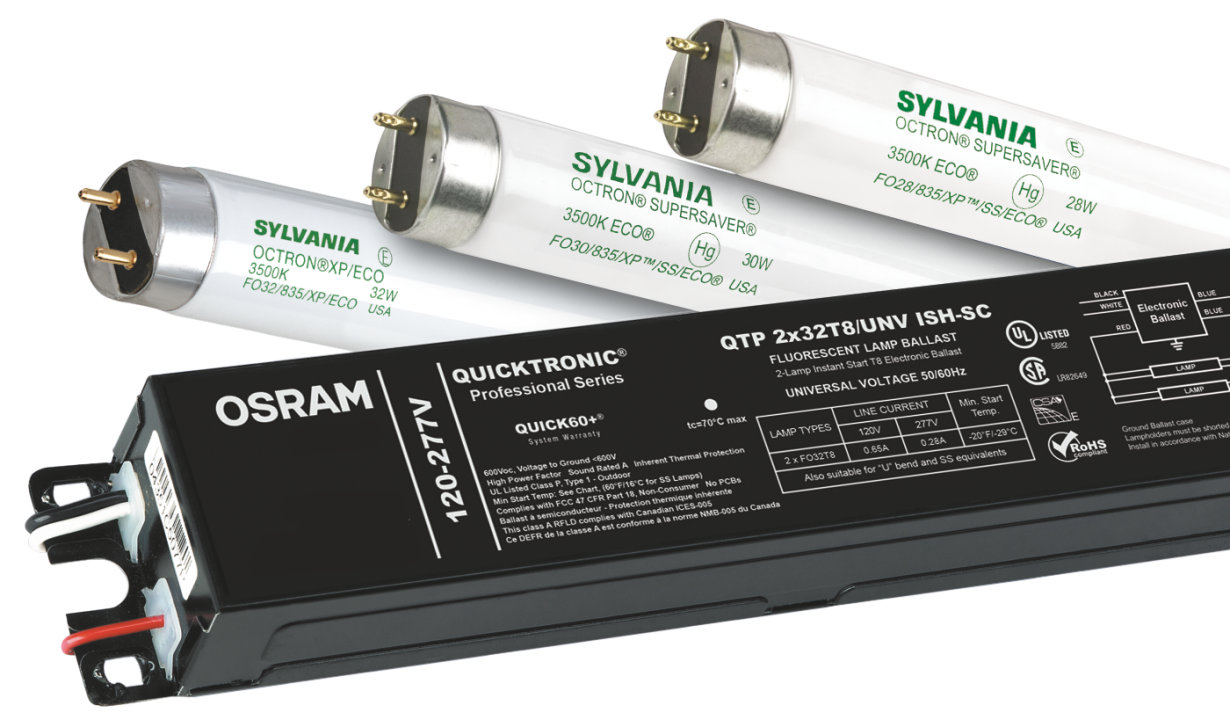 SYLVANIA Quicktronic QT 2x32/120 Is 2-lamp Instant Start Ballast 120v 60hz for sale online 