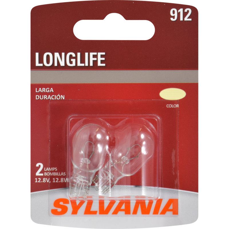 Longer Lasting, OE Quality - SYLVANIA 912 Long Life Mini Bulb 