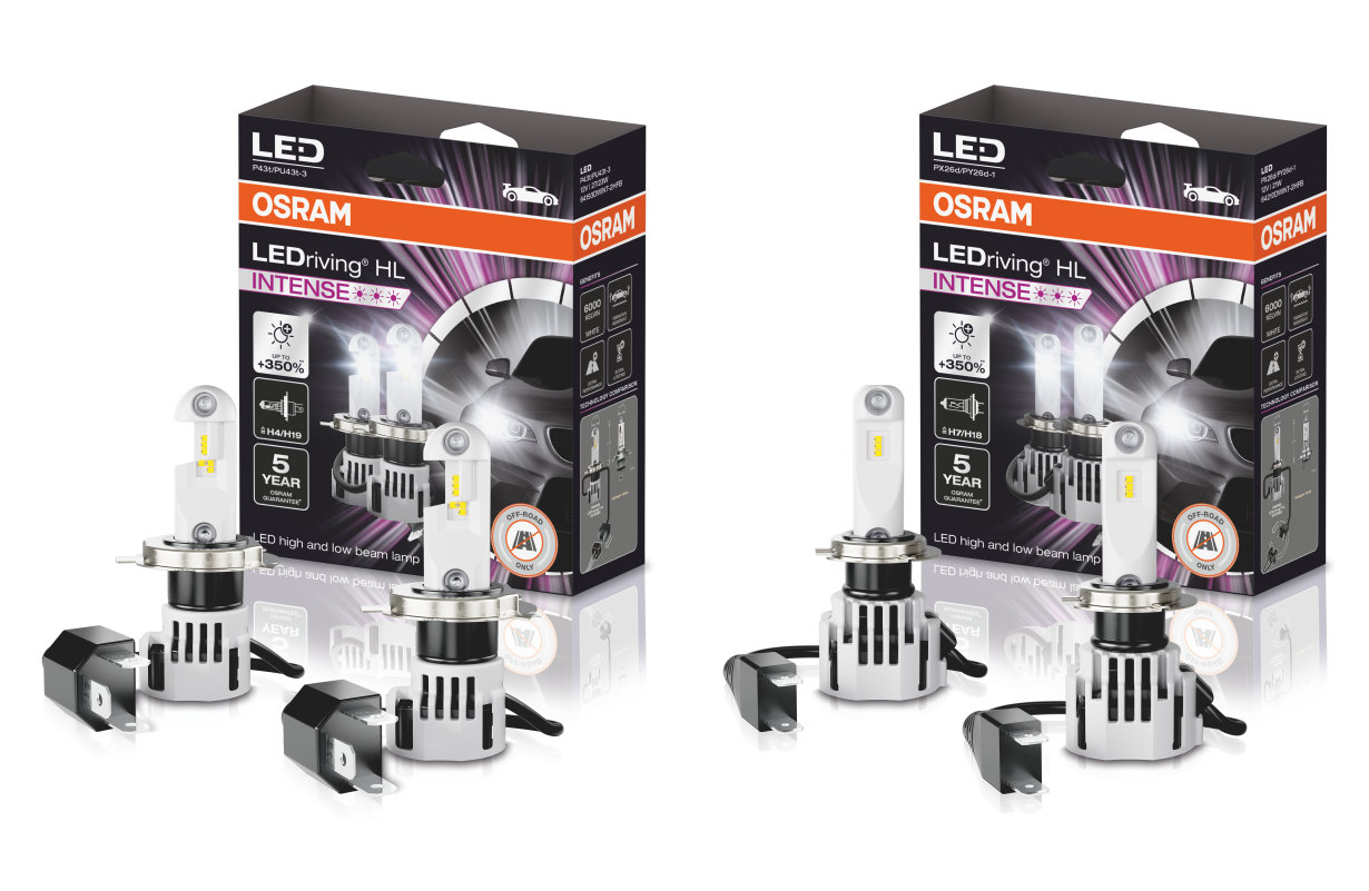 LEDriving HL, LEDriving HL INTENSE, LEDriving HLT lamps & accessories