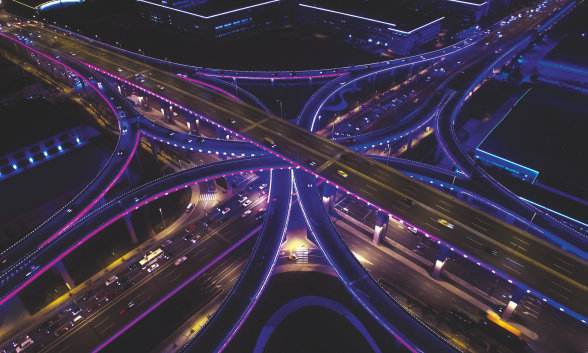 Iluminación para Smart City - Puentes, Infraestructuras y Tráfico, Alumbrado Público, Vigilancia