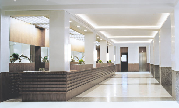 Iluminación para Hospitality - Iluminación para salas de conferencias, pasillos y escaleras, habitaciones de hotel, vestíbulos, restaurantes, zonas de relax