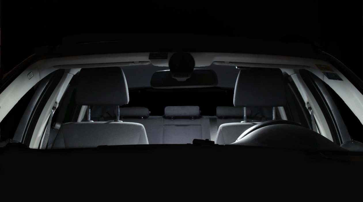 Éclairage d’intérieur de voiture avec LED de substitution