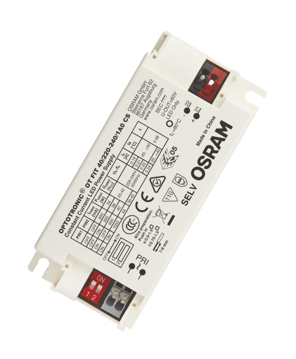 OSRAM OPTOTRONIC OT 50W/UNV/1A4 CS L 57439 Non-Dimmable Constant Current LED Driver 20-36VDC 50W UL Class 2 