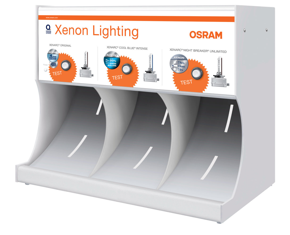 Xenon headlight lamps demo tool